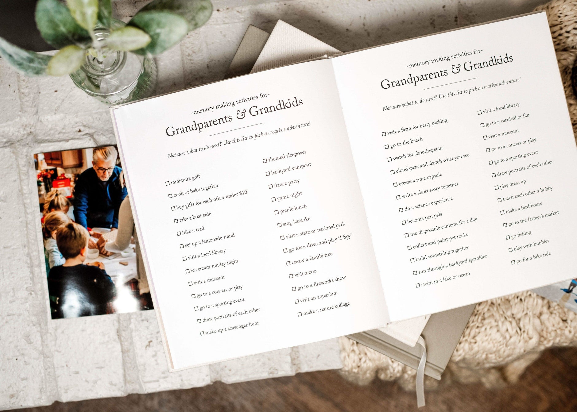 Duncan & Stone Paper Co. Grandparent Memory Book - SwagglyLife Home & Fashion